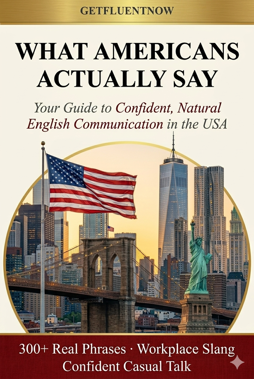 What Americans Actually Say ebook cover