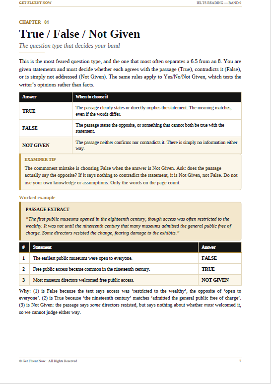 IELTS Reading Band 9 Masterclass practice test sample page 2